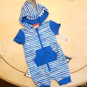 Baby summer beach zip up